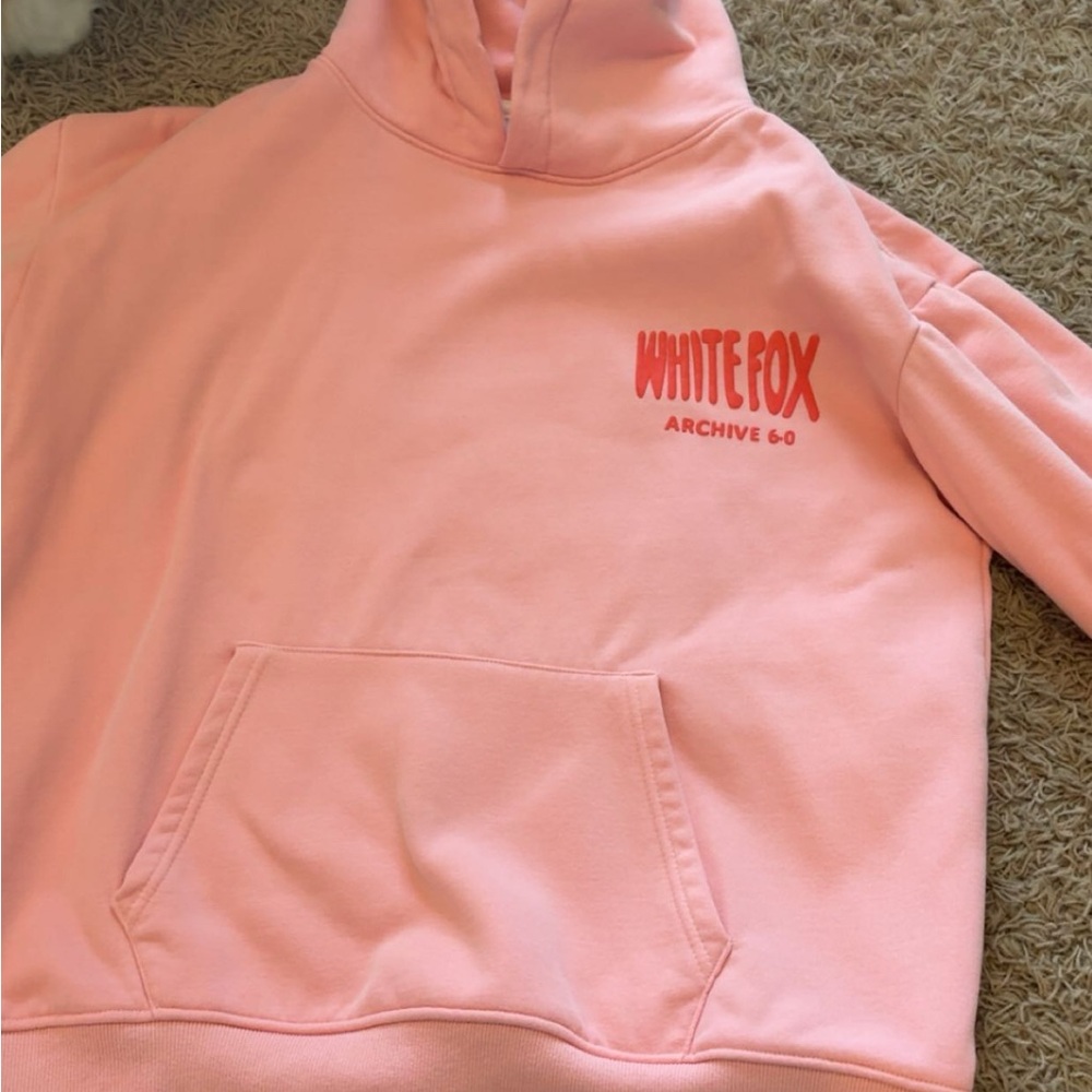 White Fox Boutique Pink Hoodie